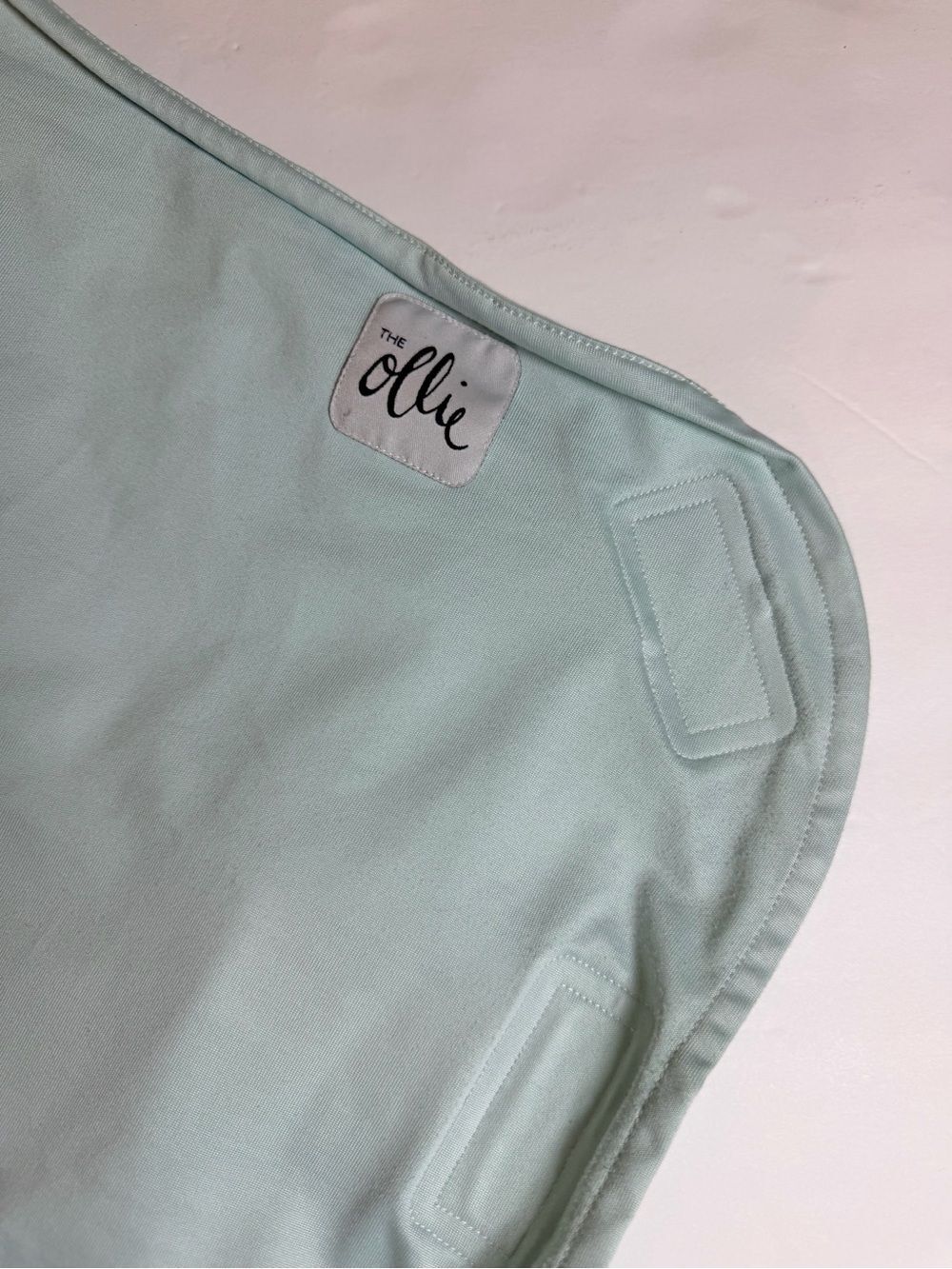 The Ollie Baby Swaddle Light Sky Blue Safe Sleep Infant